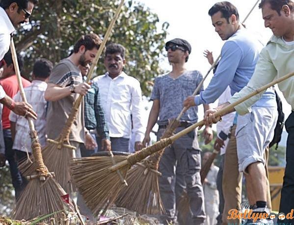 Salman Khan's Clean India Campaign