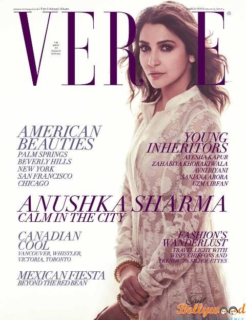 Catch Anushka Sharma on The Verve Cover