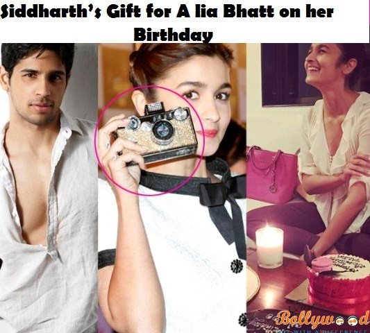 sidharth's gift to Alis on her Birthday