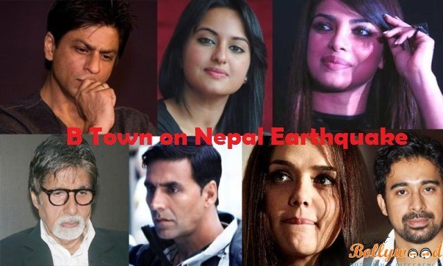 Bollywood.-stars reactions for Nepal earthquake