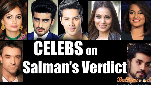 bollywood's reaction on Salman Khan case's verdict