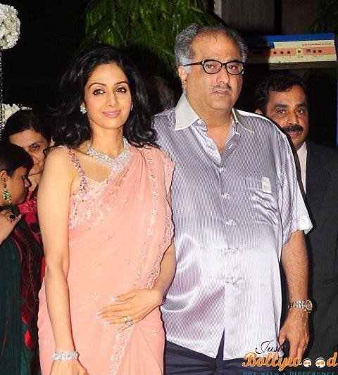 Sridevi With Hubby Boney Kapoor