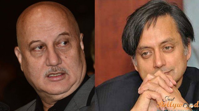 Anupam Kher Smashes on Shashi Tharoor