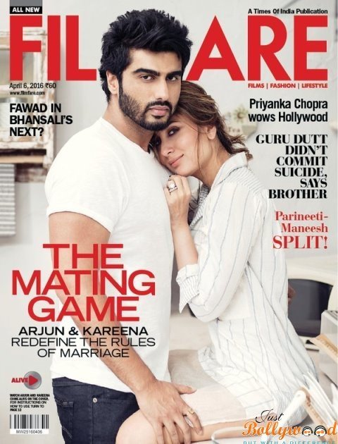 Ki & Ka Couple on Filmfare cover page