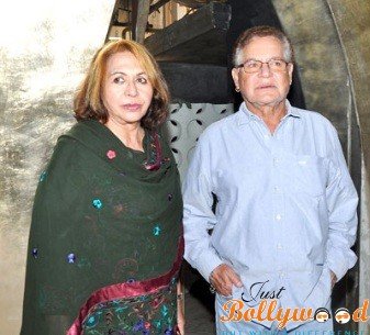 Salim Khan with Helen