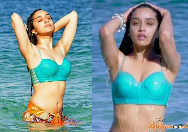 Shraddha Kapoor bhaaghi bikini