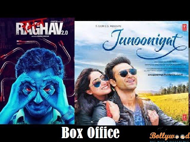 Raman Raghav 2.0 and Junooniyat 1st Weekend Box Office Report