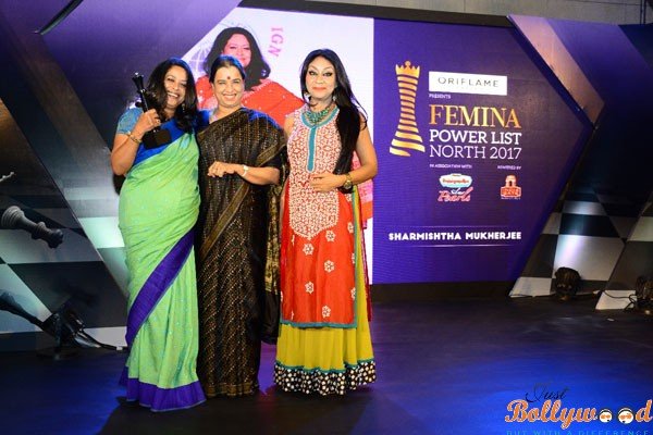 From Left Sharmistha Mukherjee dancer politician and daughter of President of India Pranab Mukherjee with social activist RanjanSharmistha Mukherjee