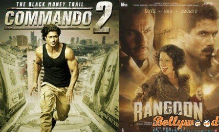 Rangoon and Commando 2 x
