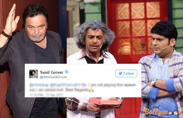 Rishi Kapoor urges Kapil Sharma & Sunil Grover to patch