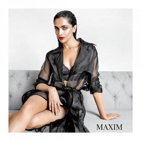 Deepika-Padukone on maxim cover page