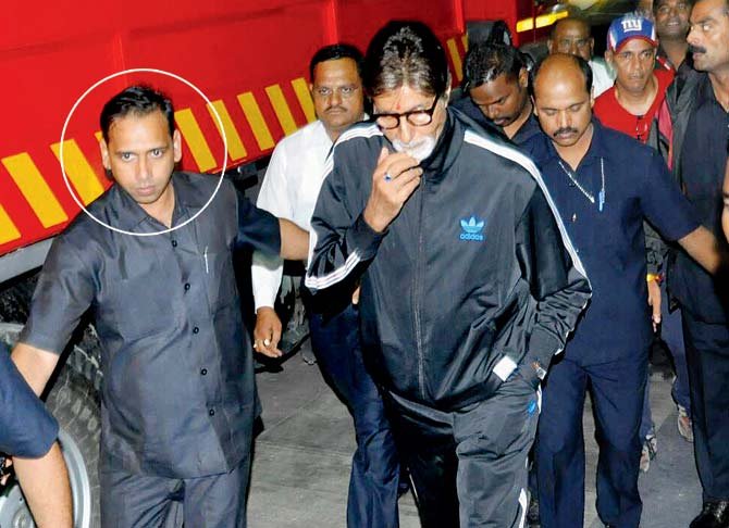 Amitabh Bachchan's Bodyguard Jitendra Shinde
