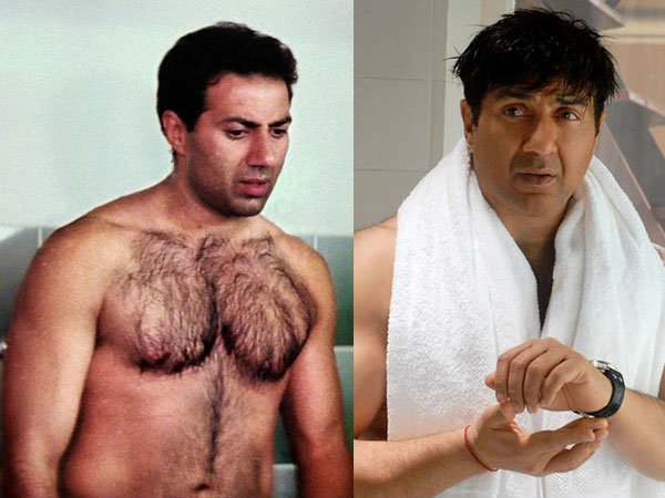 Sunny Deol Goes Shirtless