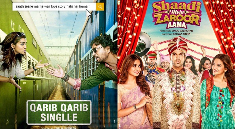 Qarib Qarib Singlle  and  Shaadi Mein Zaroor Aana Box Office Predictions