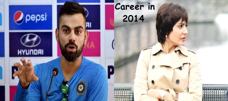 Virat And Anushka Career in 2014