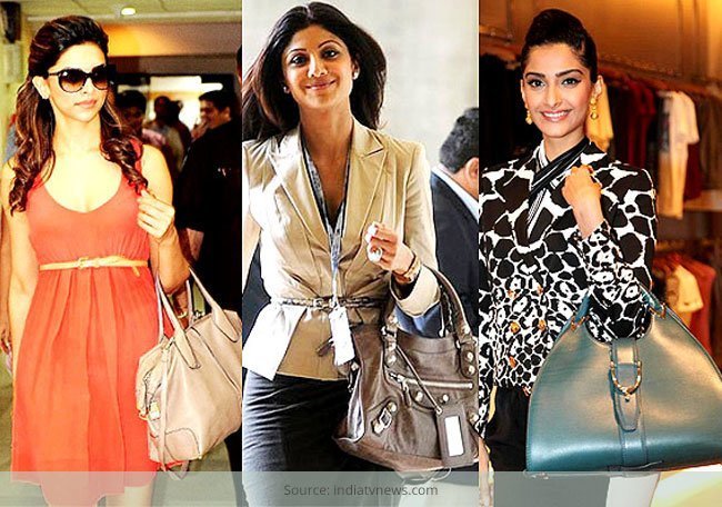 Bollywood Celebrities stylish handbag