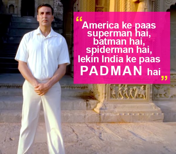 Dialogues from PadMan