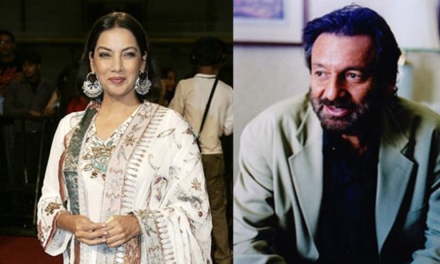 Shekhar Kapoor and Shabana Azmi