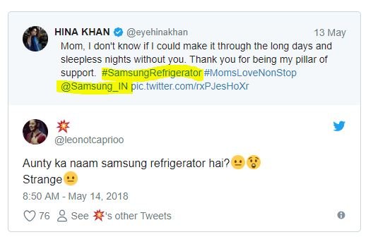 Hina Khan Tweet On Mothers Day