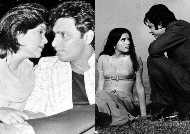 Zeenat Aman And Sanjay & Mazhar Khan