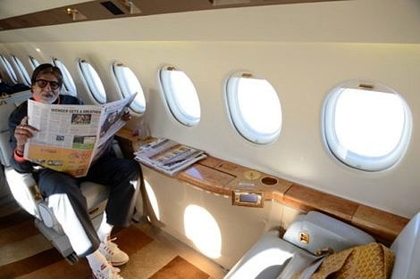 Amitabh Bachchan private jet
