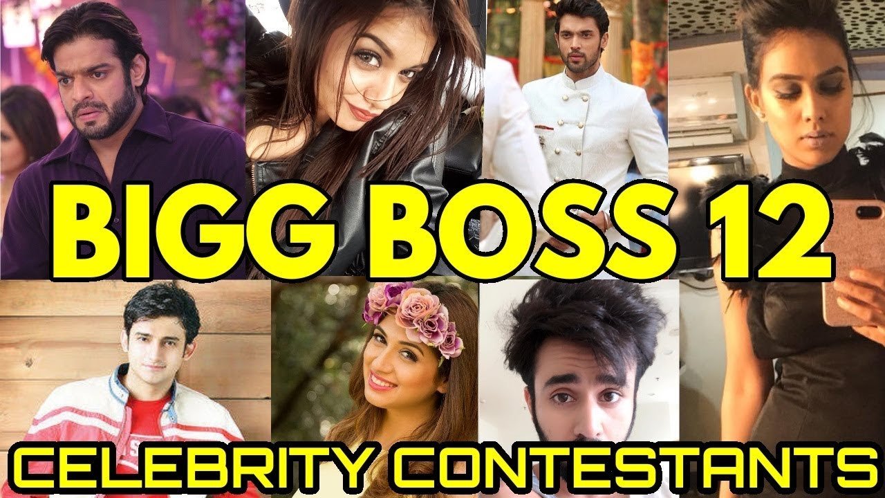 Bigg Boss 12 Contestants