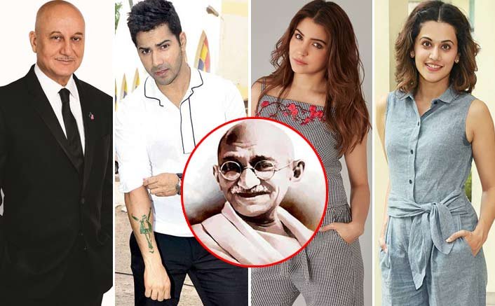 Bollywood Celebs Pay Their Tribute To Gandhi Ji 
