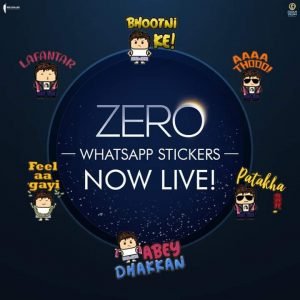 ZERO Movie WhatsApp stickers