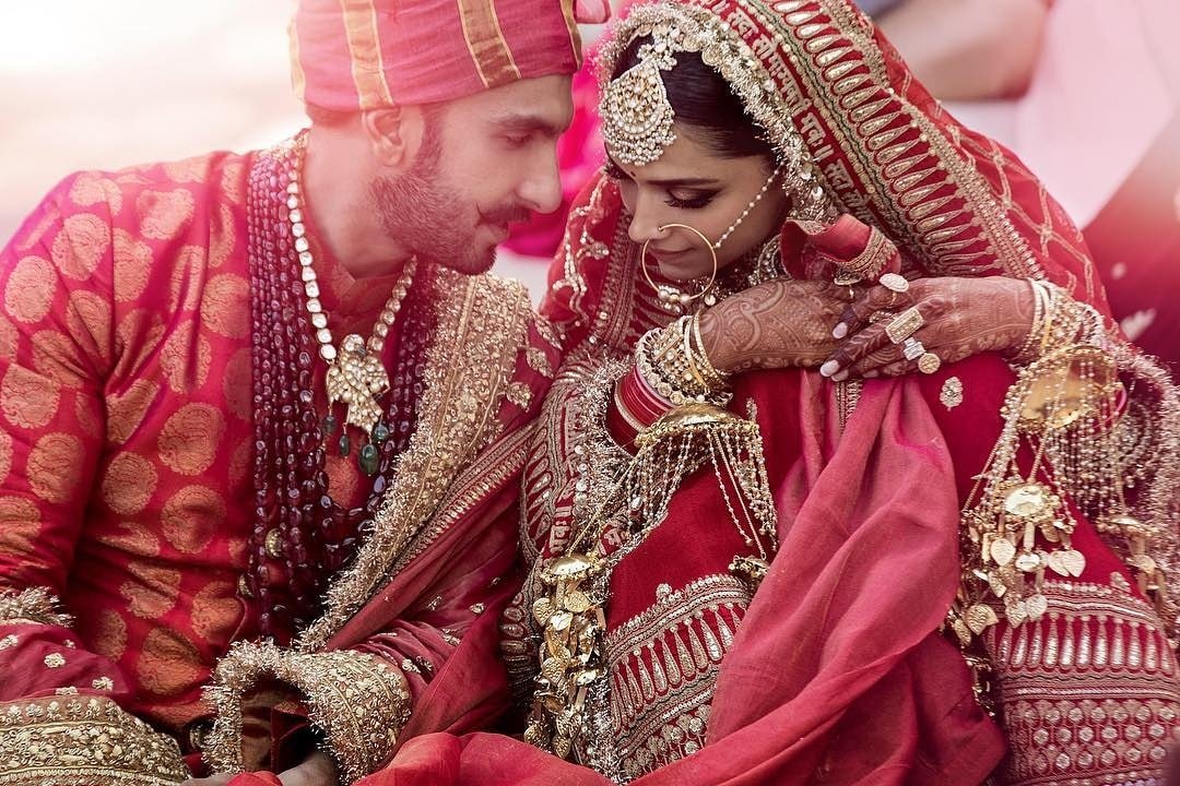 Deepika padukone and Ranveer singh Wedding photos