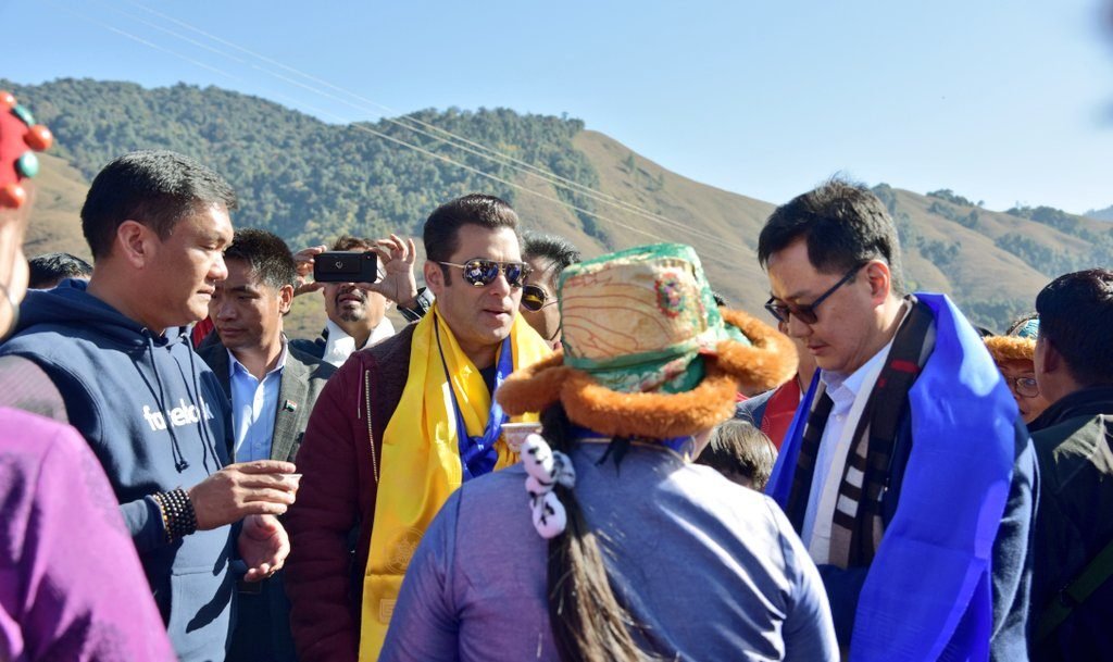 salman khan promotes arunachal pradesh adventure tourism