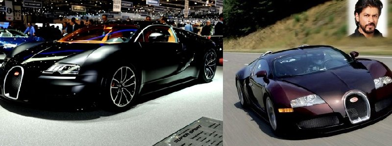 SRK Owns a Bugatti Veyron