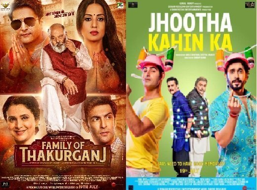 Jhootha Kahin ka and Family of Thakurganj 1st Weekend box office collection