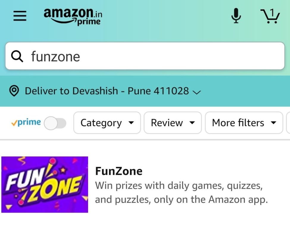Amazon Fun Zone