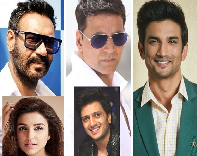 bollywood actors on sushant