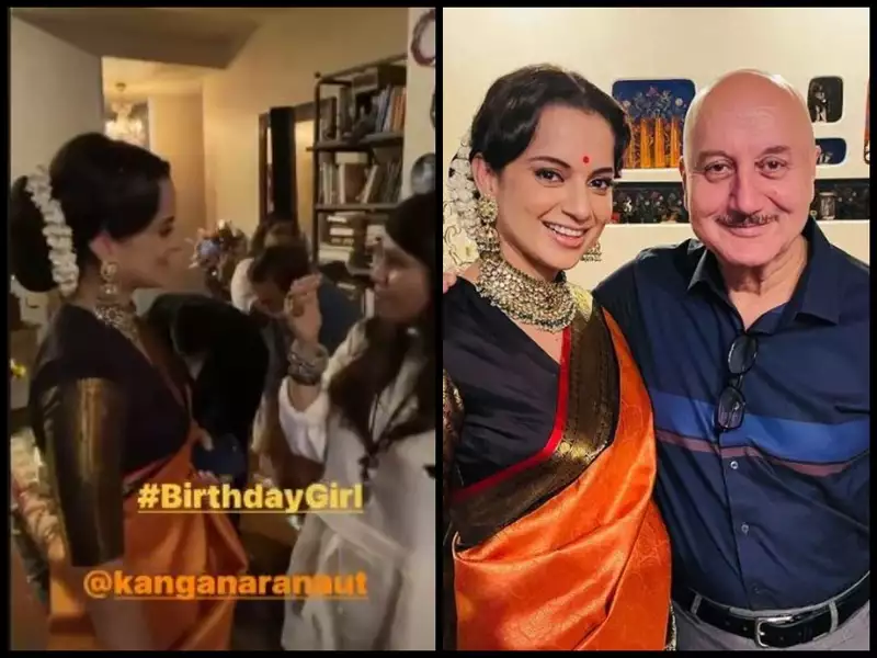 Kangana Celebrated her birthday
