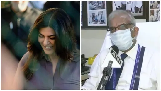 Sushmita Sen reacted to man asking about oxygen cylinder