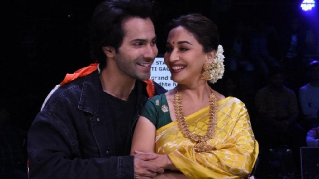 Varun Dhawan gets wishes from Madhuri Dixit
